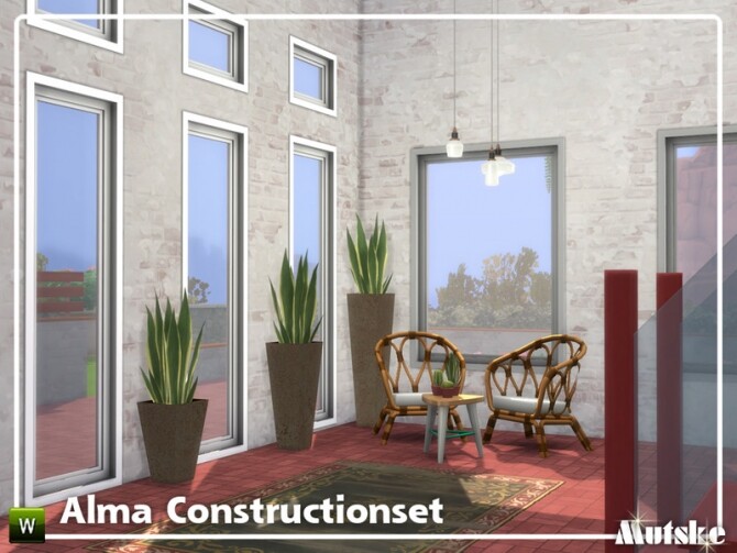 Sims 4 Alma Construction set Part 6 by mutske at TSR