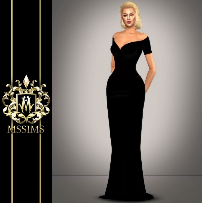 Sims 4 STAFANI DRESS at MSSIMS