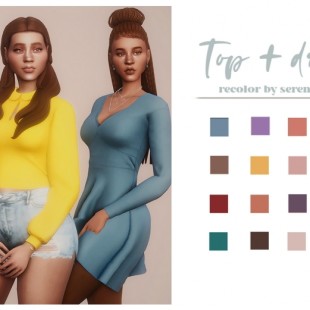 4 pattern mini skirts at Simpothecary » Sims 4 Updates