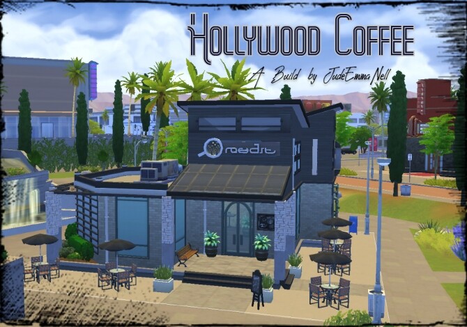 Sims 4 Hollywood Coffee by JudeEmmaNell at Mod The Sims