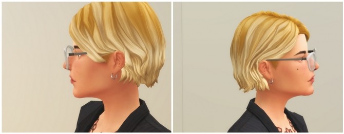 Sims 4 Shaggy Cutting Hair for F / V2 at Rusty Nail