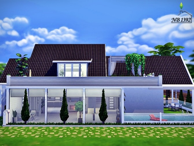 Sims 4 Belle Nouveaute small house by nobody1392 at TSR