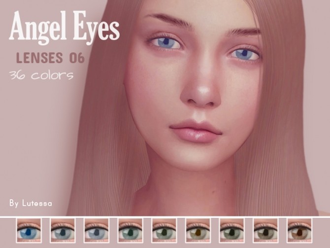 Sims 4 Angel Eyes Lenses 06 at Lutessa