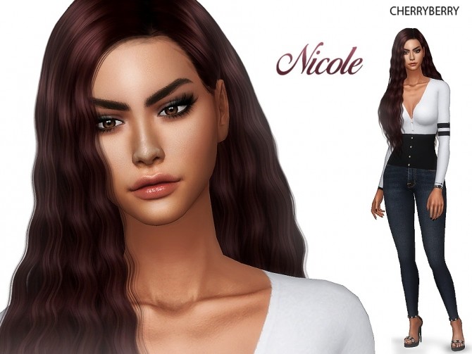 Sims 4 Nicole at Cherryberry