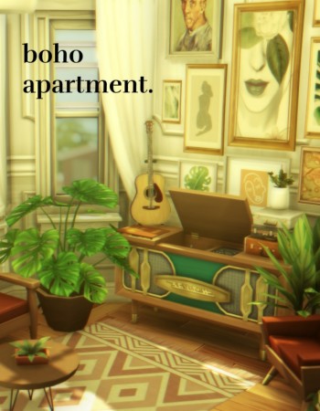 Boho apartment at a-winged-llama