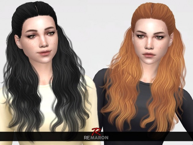 Sims 4 178 Hair Retexture by remaron at TSR