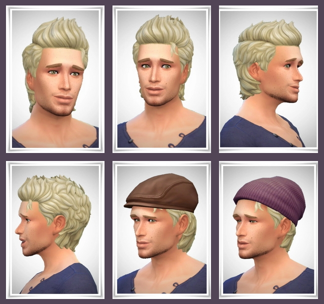 Sims 4 Christopher Hair at Birksche’s SimModels