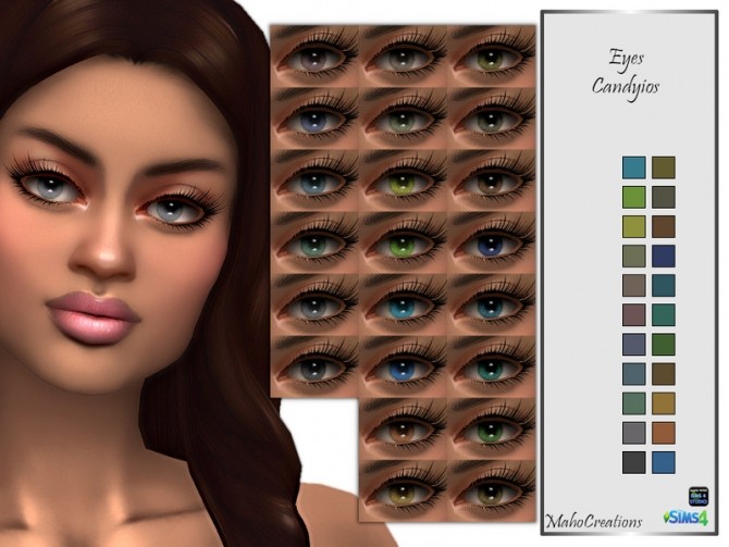 Sims 4 Eyes Candyios by MahoCreations at TSR