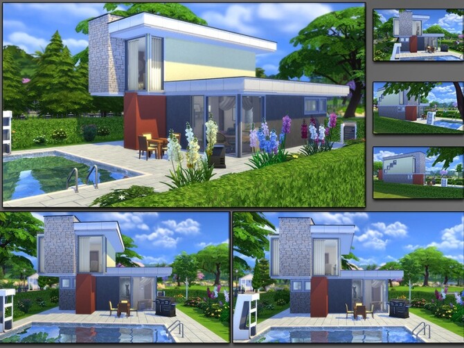 Sims 4 MB Perfect Match house by matomibotaki at TSR