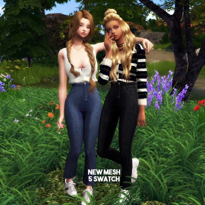 Sims 4 Female jeans at L.Sim