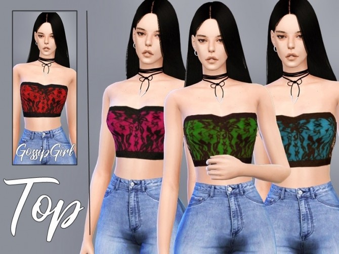 Sims 4 Top V4 by GossipGirl S4 at TSR
