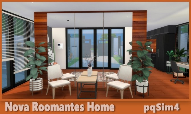 Sims 4 Nova Roomantes Home at pqSims4