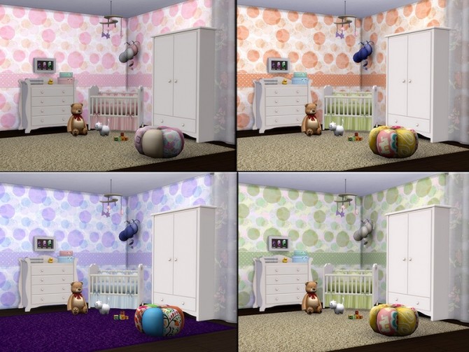 Sims 4 MB Higgledy Piggledy Circles wallpaper by matomibotaki at TSR