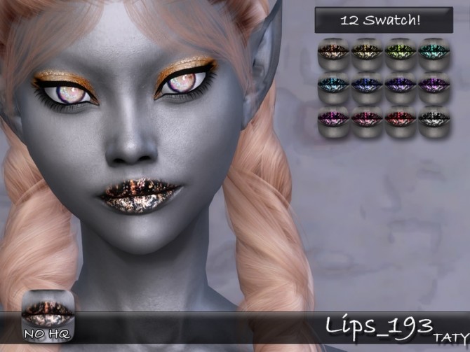 Sims 4 Lips 193 by tatygagg at TSR