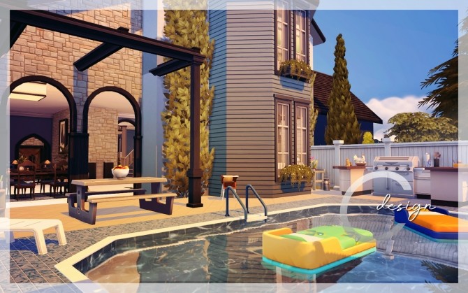 Sims 4 Family Estate at Cross Design