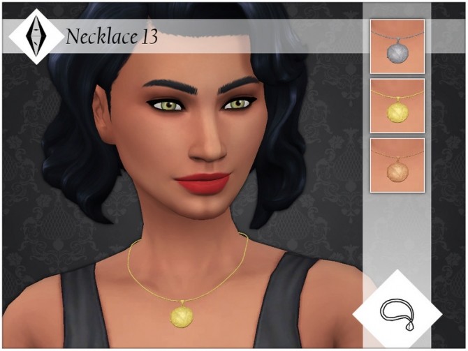 Sims 4 Necklace 13 by AleNikSimmer at TSR