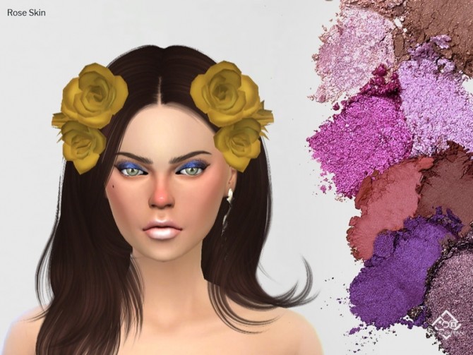 Sims 4 Glitter Cairo Eyeshadow by Devirose at TSR