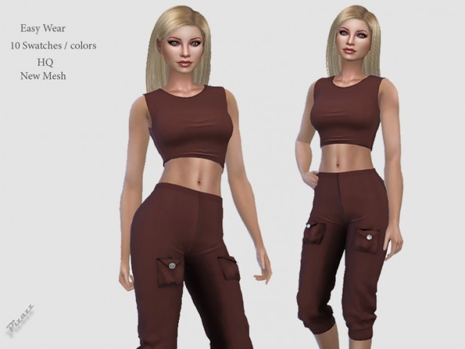 Sims 4 Easy Wear by pizazz at TSR