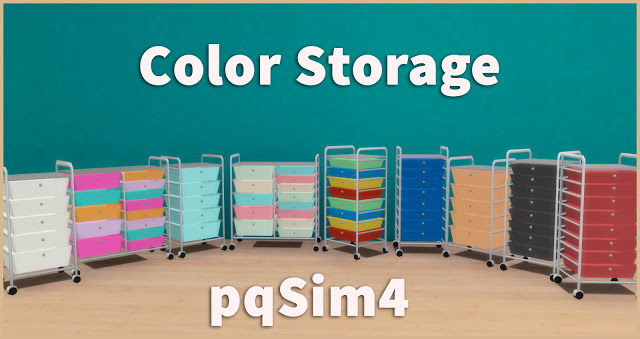 Sims 4 Color Storage at pqSims4