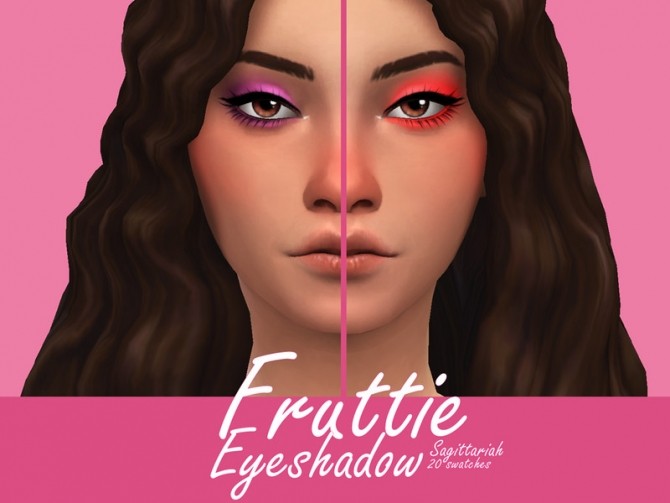 Sims 4 Fruttie Eyeshadow by Sagittariah at TSR