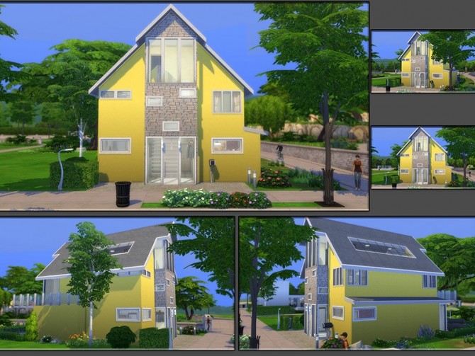 Sims 4 MB Beam of Sunlight family home by matomibotaki at TSR