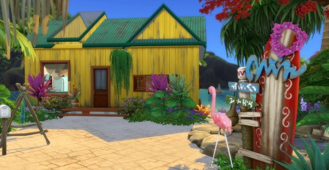Sims 4 Lagoon view house by Reverlautre at L’UniverSims
