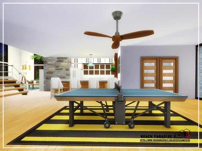 Sims 4 Beach Paradise 2 villa by Danuta720 at TSR