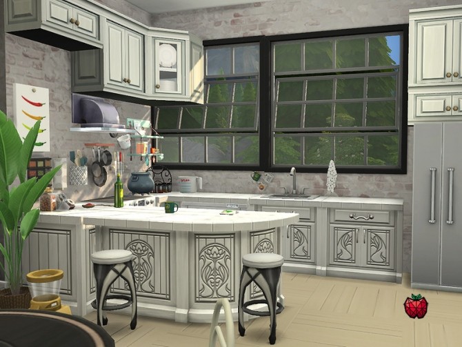 Sims 4 Morgaine house by melapples at TSR