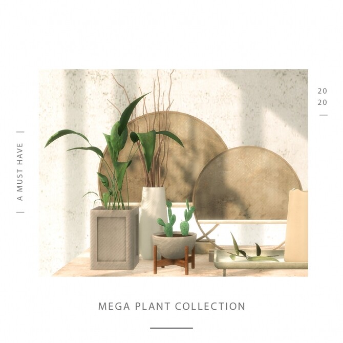 Mega Plant Collection at Sims4Nicole » Sims 4 Updates