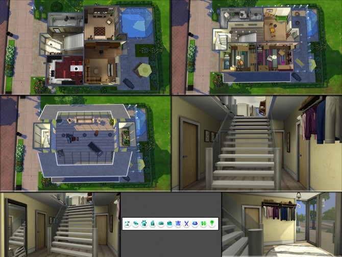 Sims 4 MB Beam of Sunlight family home by matomibotaki at TSR