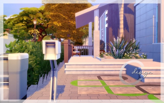 Sims 4 Calm Breeze house at Cross Design