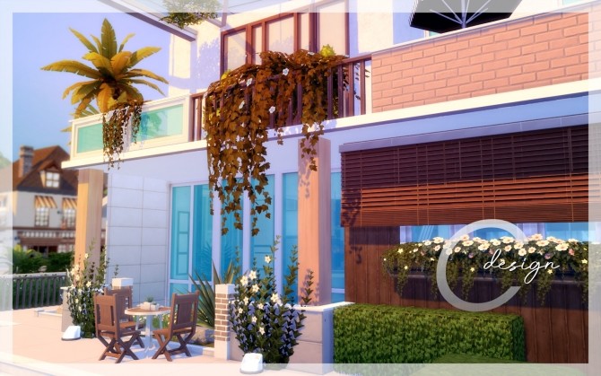 Sims 4 Calm Breeze house at Cross Design