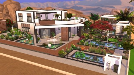 Flora house by Bloup at Sims Artists