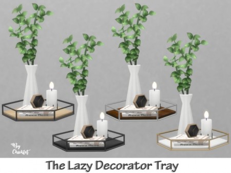 The Lazy Decorator Tray at Simthing New