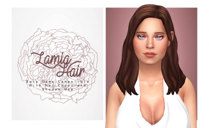 Sims 4 Lamia Hair at Isjao
