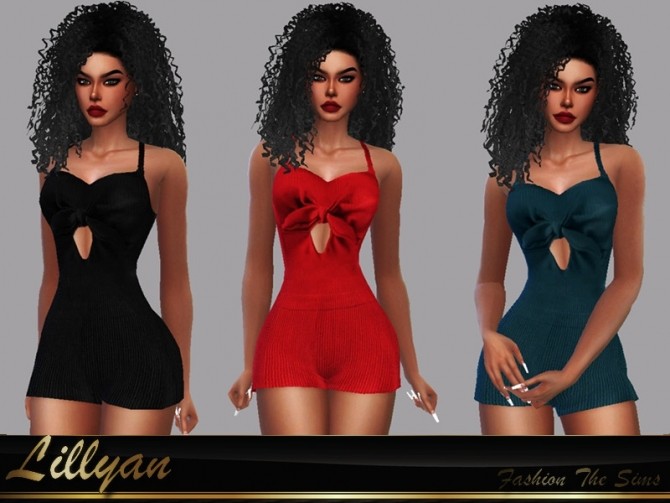 Sims 4 Geovana Style outfit by LYLLYAN at TSR