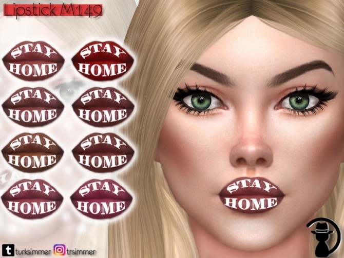 Sims 4 Lipstick M149 by turksimmer at TSR