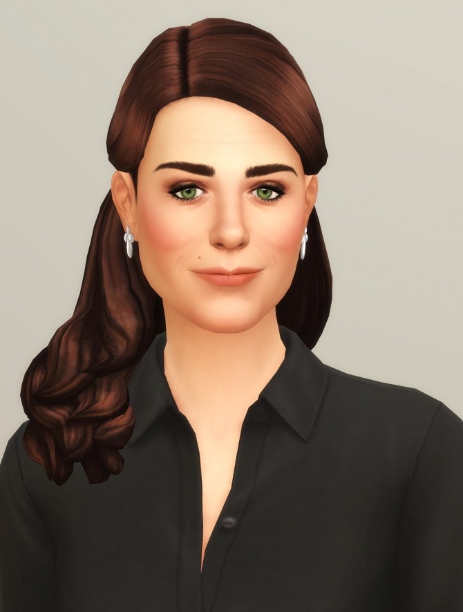 Sims 4 Catherine of England (Hair) at Rusty Nail