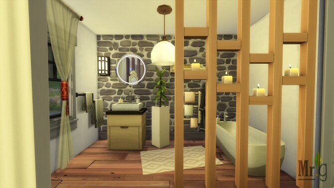 Sims 4 Cosy Master Bedroom | AGATE HOUSE at Mister Glucose