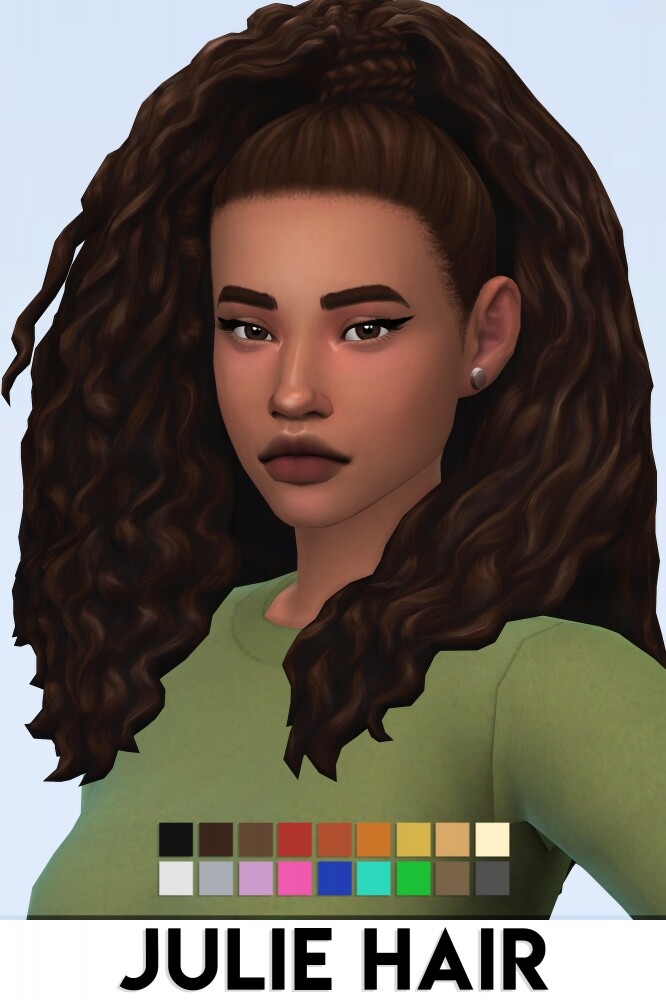 Sims 4 JULIE HAIR at Vikai