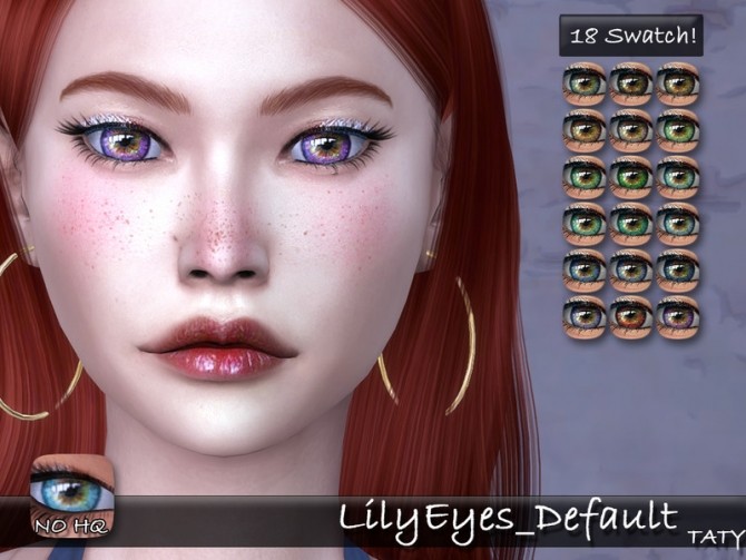Sims 4 Lily Eyes Default by tatygagg at TSR