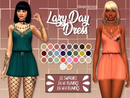 Lazy Day Lace Dress by SiimplyJessica at TSR