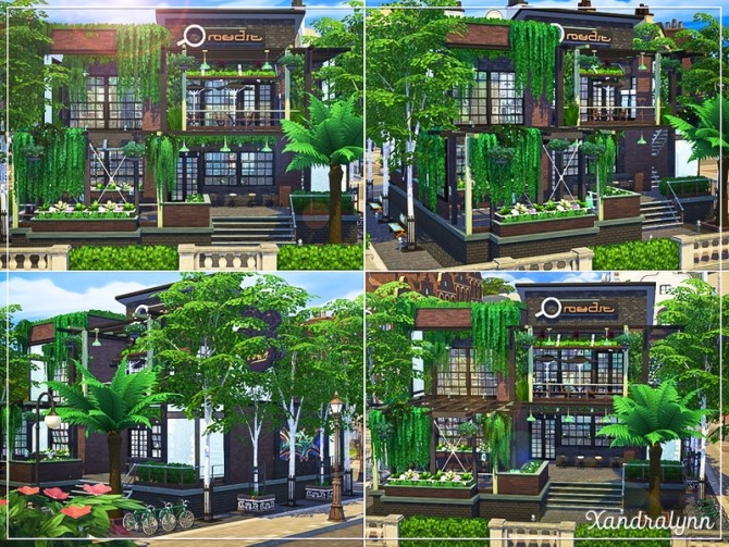 Sims 4 Student Cafe by Xandralynn at TSR