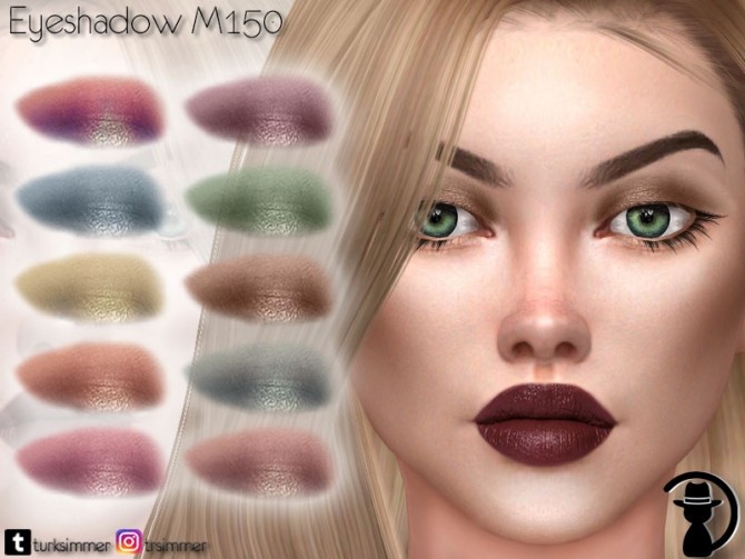 Sims 4 Eyeshadow M150 by turksimmer at TSR