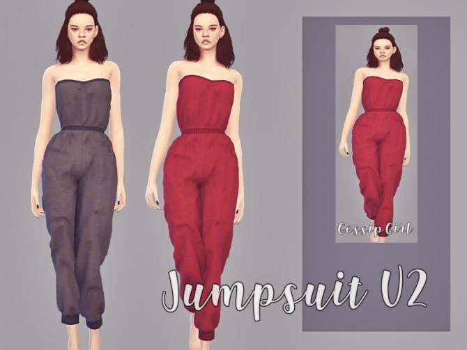 Sims 4 Jumpsuit V2 by GossipGirl S4 at TSR