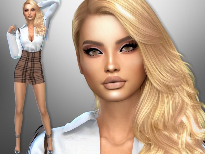 Sims 4 Hazel Medina by divaka45 at TSR