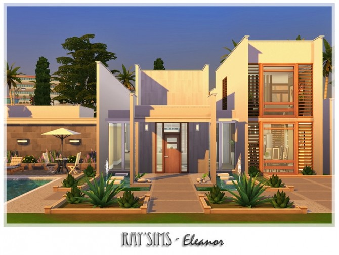Sims 4 Eleanor house by Ray Sims at TSR