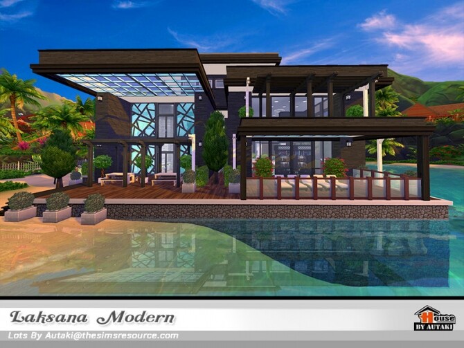 Sims 4 Laksana Modern NoCC by autaki at TSR