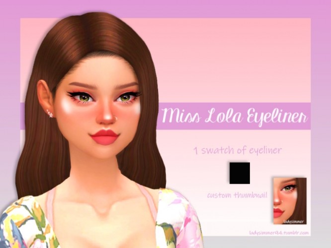 Lana Louise Eyeliner By Ladysimmer94 At Tsr Sims 4 Updates Vrogue