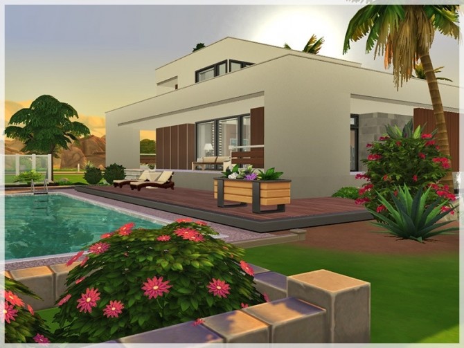 Sims 4 Laurent house by Ray Sims at TSR